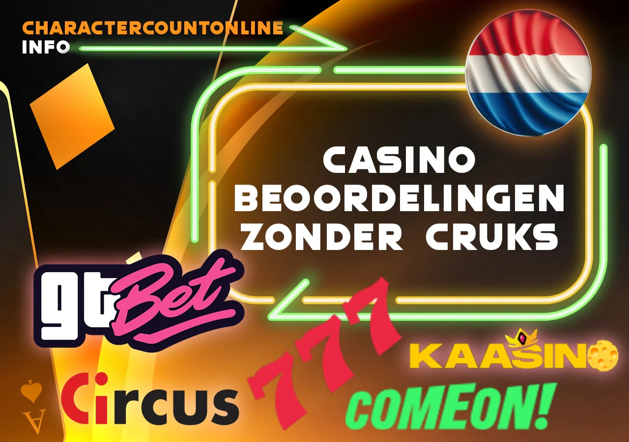 Review van vijf casino's zonder Cruks